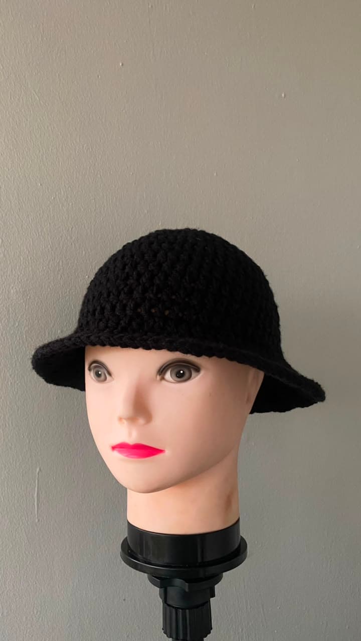 Black & Grey Bucket Hat view 2