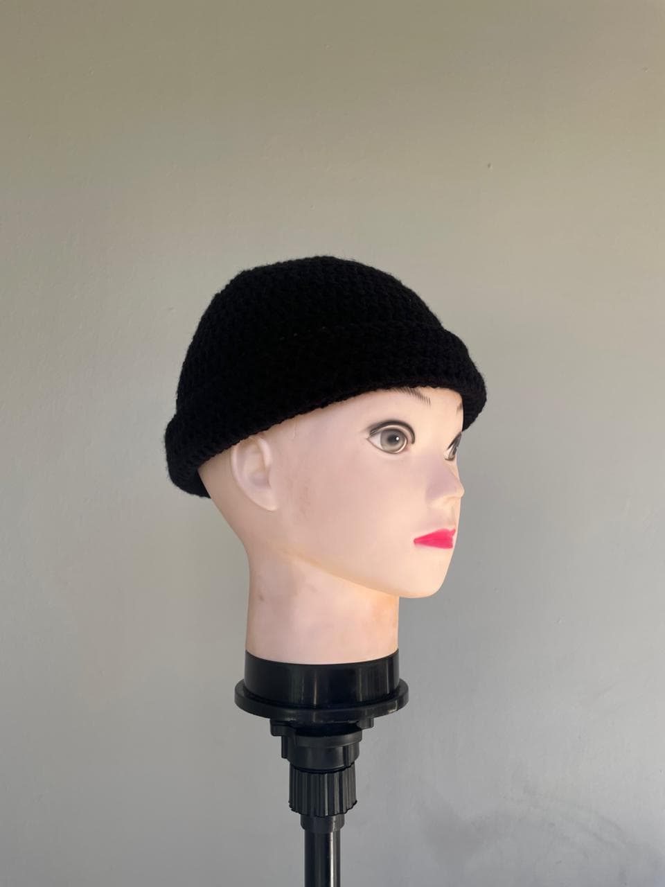 Classic Black Beanie view 2